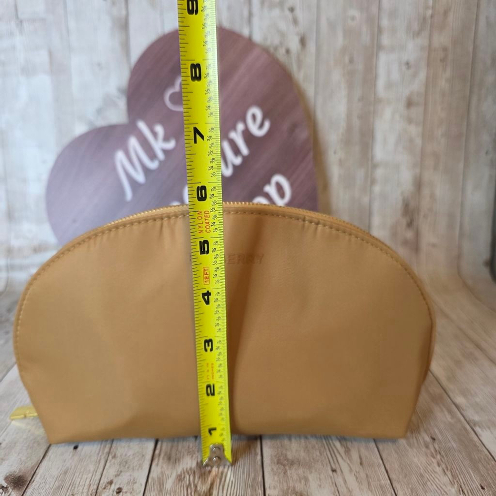 Women's Burberry Tan Cosmetic Bag - Picture 3 of 7